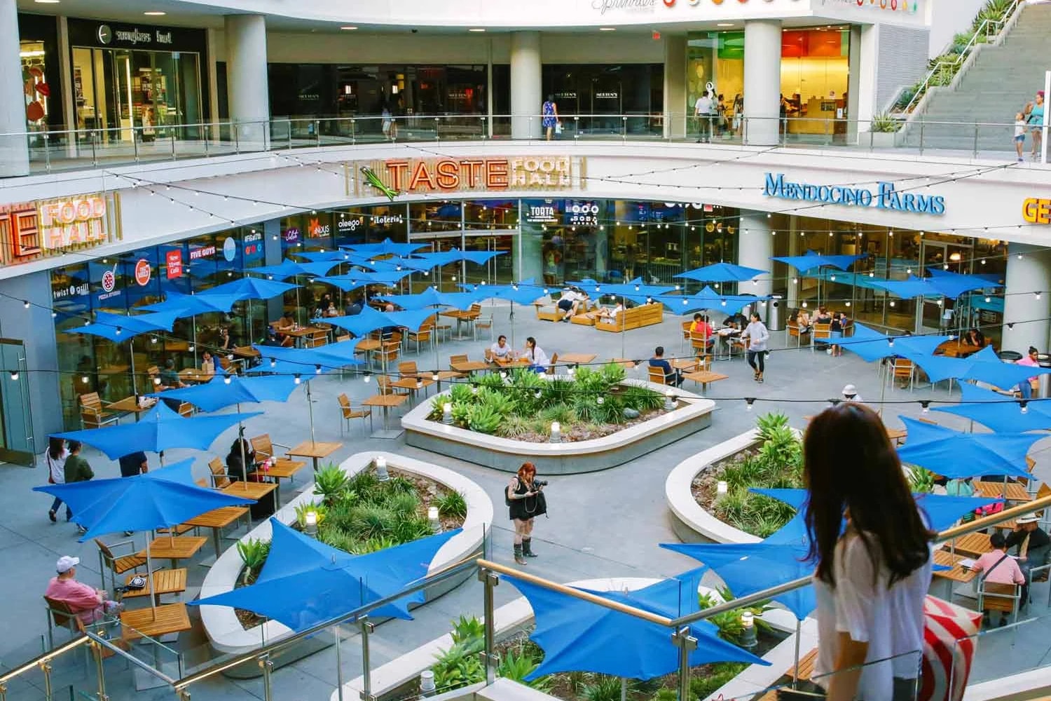 Dining at the Taste Food Hall